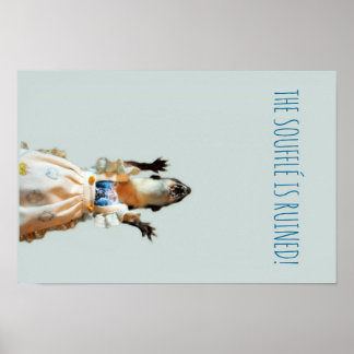 Juanita Weasel with not cursing.  As requested. Poster