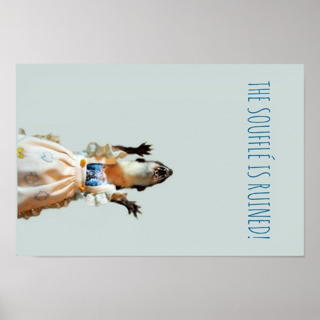 Juanita Weasel with not cursing.  As requested. Poster (Front)