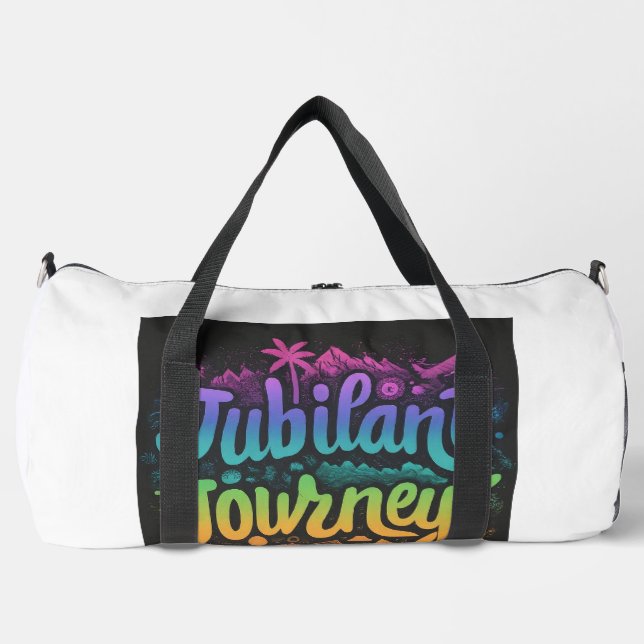 Jubilant Journeys Duffle Bag (Front)