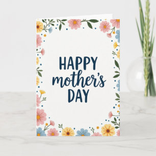Jubilant Mothers Day Card