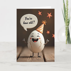 Jubilant Oval Birthday Card