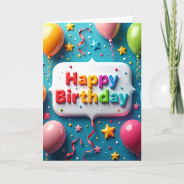 Jubilant Sphere Card (Front)