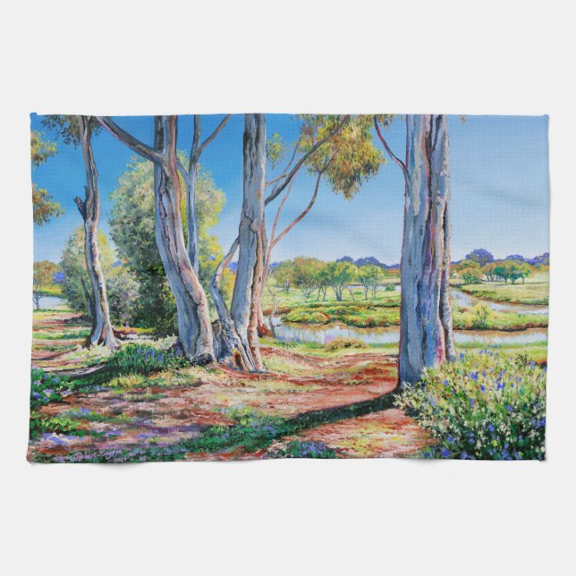 Jubilate Deo - Tea Towel (Horizontal)