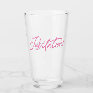 JUBILATION! CELEBRATION (PINK) by Jeff Willis Art Glass