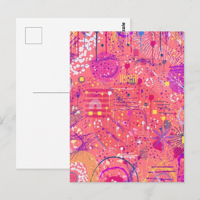 Jubilation: Maximalist Art Postcard (Front/Back)