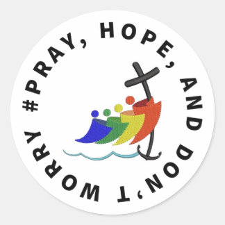 Jubilee 2025 Pilgrims of Hope Classic Round Sticker