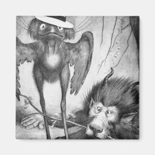 Jubjub Bird and the Bandersnatch Magnet