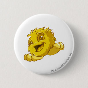 JubJub Gold 6 Cm Round Badge