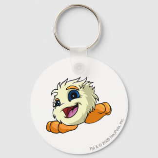 JubJub White Key Ring