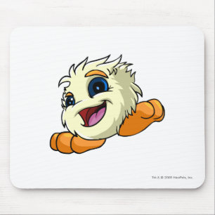 JubJub White Mouse Pad