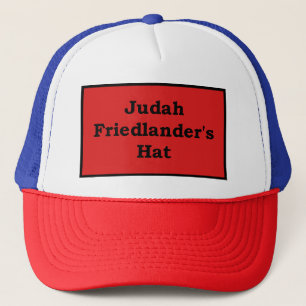 Judah Friedlander's Hat, Red Trucker Hat