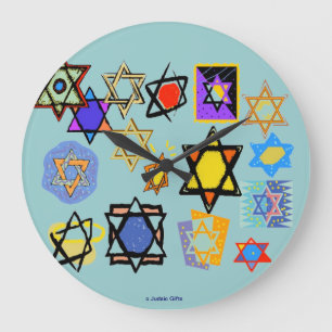JUDAIC WALL CLOCKS - JEWISH HOLIDAYS - BEST GIFTS