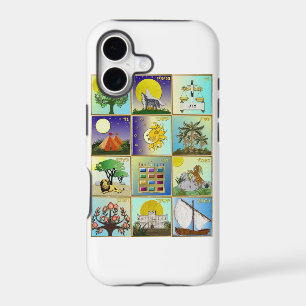 Judaica 12 Tribes of Israel Art
