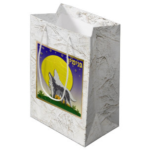 Judaica 12 Tribes Of Israel Art Benjamin Gift Bag