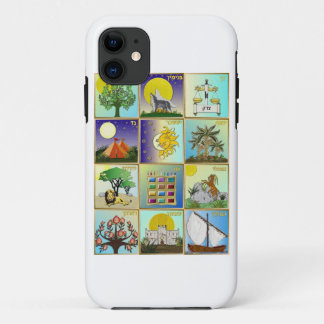 Judaica 12 Tribes of Israel Art iPhone 11 Case
