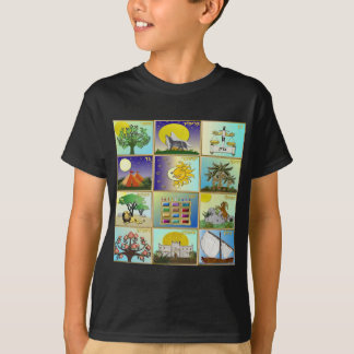 Judaica 12 Tribes Of Israel Art Panels T-Shirt