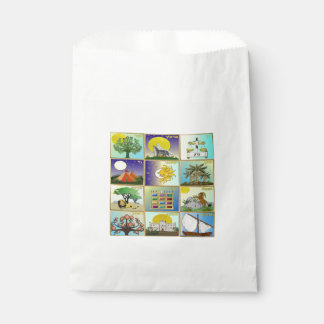 Judaica 12 Tribes Of Israel Art Print Favour Bag