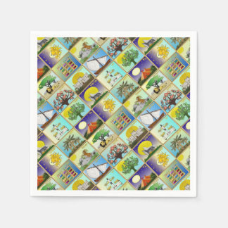 Judaica 12 Tribes Of Israel Art Print Napkin