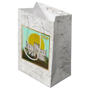 Judaica 12 Tribes Of Israel Art Simeon Gift Bag