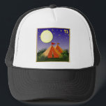 Judaica 12 Tribes Of Israel Gad Trucker Hat<br><div class="desc">You are viewing The Lee Hiller Designs Collection of Home and Office Decor,  Apparel,  Gifts and Collectibles. The Designs include Lee Hiller Photography and Mixed Media Digital Art Collection. You can view her Nature photography at http://HikeOurPlanet.com/ and follow her hiking blog within Hot Springs National Park.</div>