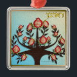 Judaica 12 Tribes Of Israel Reuben Metal Ornament<br><div class="desc">You are viewing The Lee Hiller Design Collection. Apparel,  Gifts & Collectibles Lee Hiller Photography or Digital Art Collection. You can view her Nature photography at http://HikeOurPlanet.com/ and follow her hiking blog within Hot Springs National Park.</div>