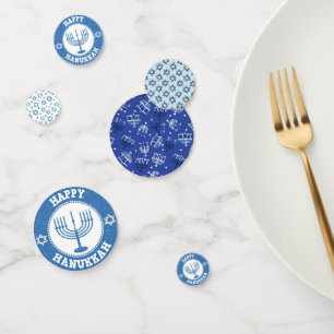 Judaica - Chanukah Tableware - Confetti - Buffet