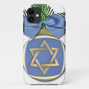 Judaica Hanukkah Star Of David Ornament Print iPhone 11 Case