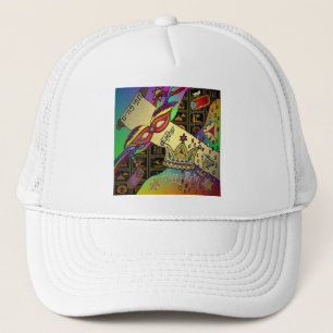 Judaica Happy Purim Jewish Holiday Gifts Apparel Trucker Hat