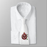 Judaica Pomegranate Heart Hanukkah Rosh Hashanah Tie<br><div class="desc">You are viewing The Lee Hiller Designs Collection of Home and Office Decor,  Apparel,  Gifts and Collectibles. The Designs include Lee Hiller Photography and Mixed Media Digital Art Collection. You can view her Nature photography at http://HikeOurPlanet.com/ and follow her hiking blog within Hot Springs National Park.</div>