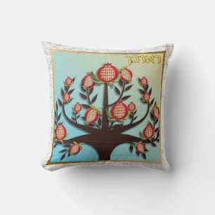 Judaica Reuben 12 Tribes of Israel Art Pillow