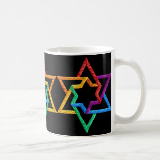 Judaica Stars of David Mug