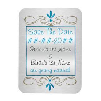 Judaism Flourishes- Save The Date - Personalised Magnet