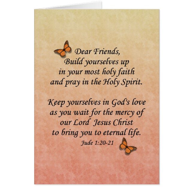 Jude 1:20-21 ~ Holy Faith (Front)