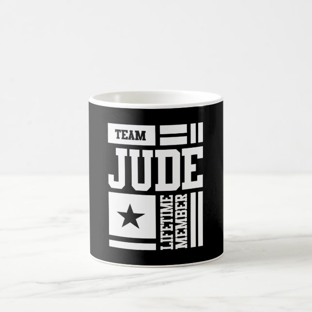 Jude Personalised Name Birthday Gift Coffee Mug (Center)