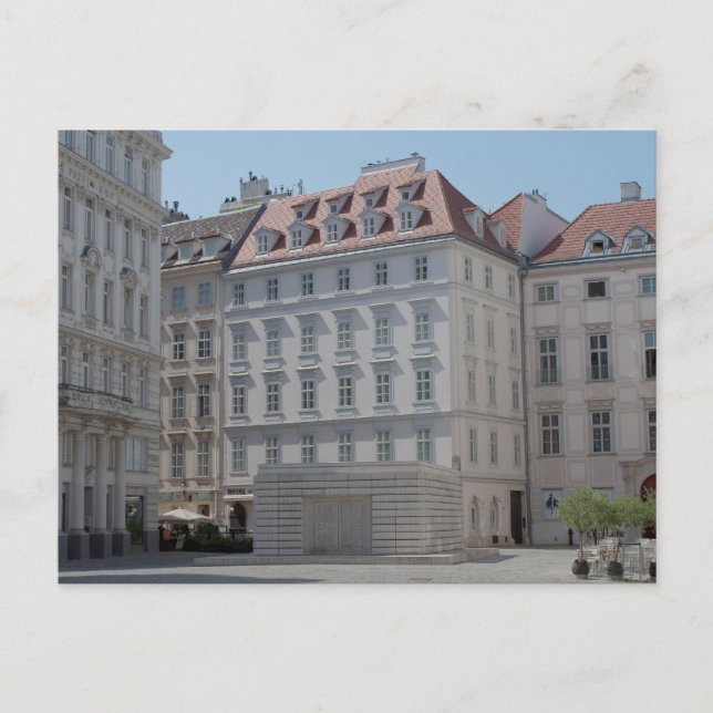 Judenplatz, Vienna Austria Postcard (Front)