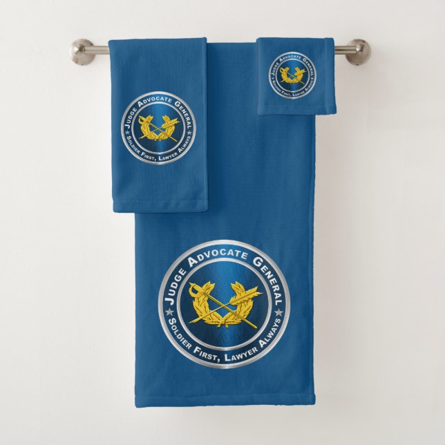 Judge Advocate General Bath Towel Set (Insitu)