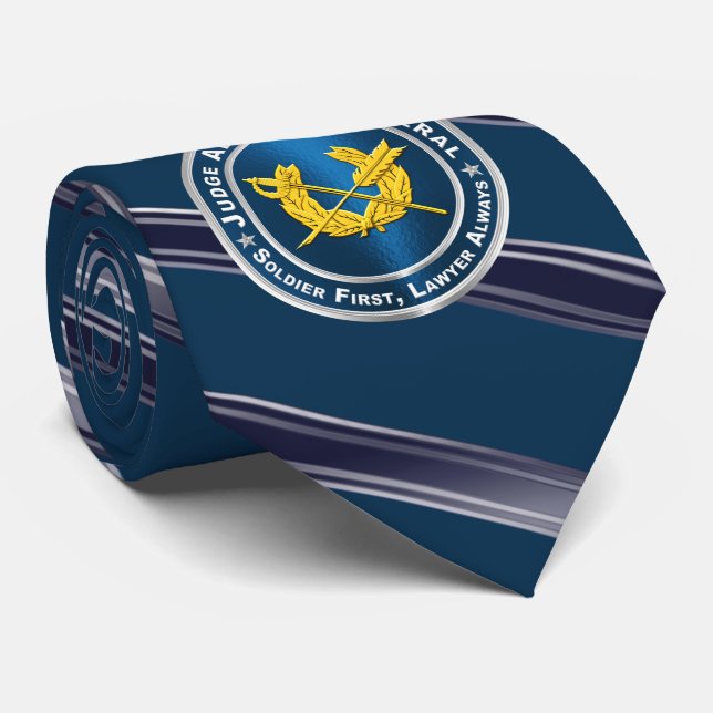 Judge Advocate General “JAG Corps”  Tie (Rolled)