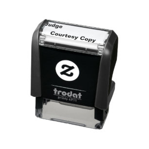 Judge Courtesy Copy Stamp
