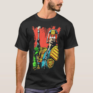 Judge dredd comic funny gift funny T-Shirt