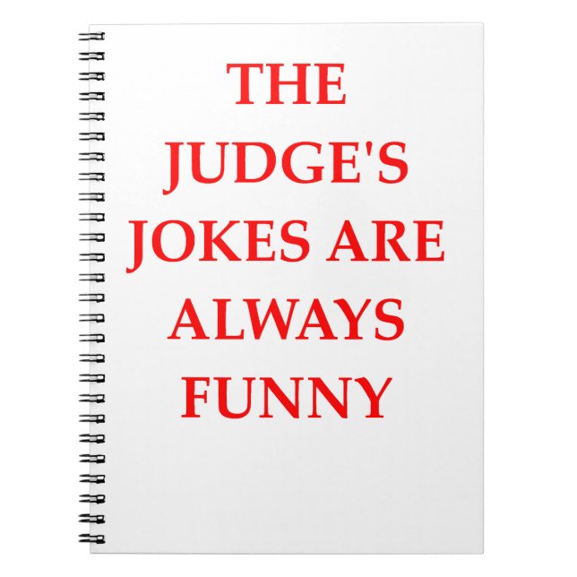 JUDGE NOTEBOOK (Front)