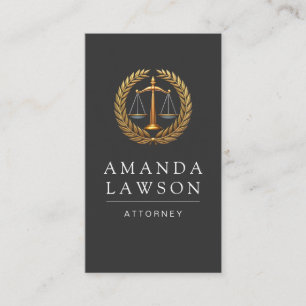 Judge Scales Attorney Law Court Appointment Card