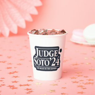 Judge Soto 24 – Funny Gifts for Baseball Fans Paper Cups