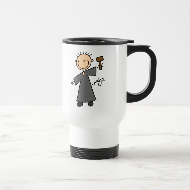 Judge Stick Figure Mug (Right)