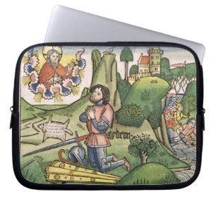 Judges 6 36 Gideon puts out the fleece, from the ' Laptop Sleeve