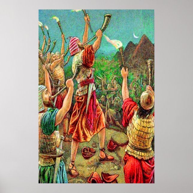 Judges 7 Gideon's 300 Men poster (Front)