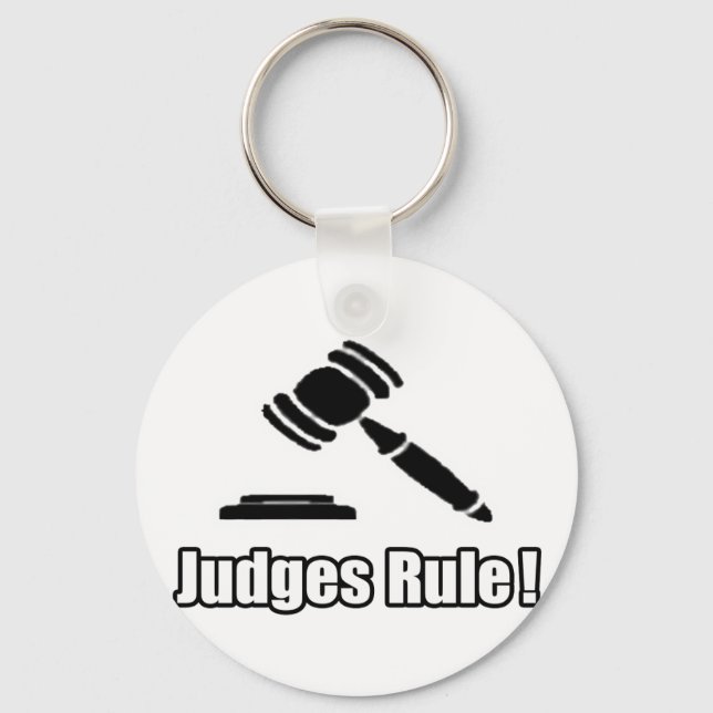 Judges Rule! Key Ring (Front)