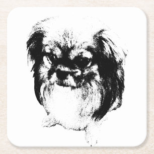 Judgey but Cute Square Paper Coaster