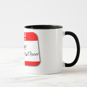 Judgey McHolierthanthou Mug