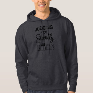 JUDGING YOU Silently Hoodie