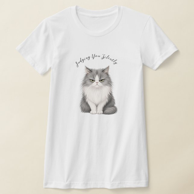 JUDGING YOU SILENTLY T-Shirt (Laydown)